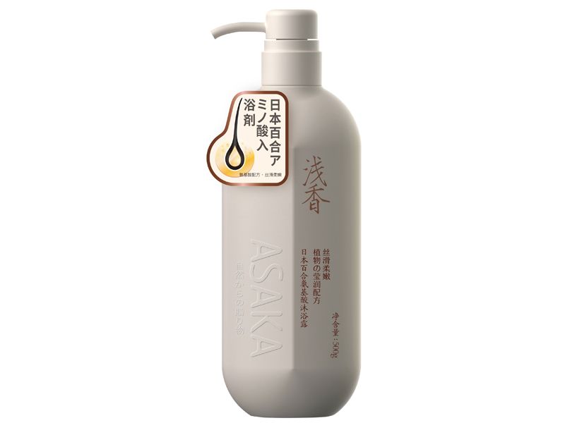 500g淺香日本百合氨基酸沐浴露